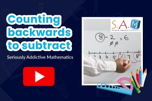 Counting backwards to subtract